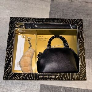 🥐House of Harlow 1960 Black 3in1 Nano Bag Set